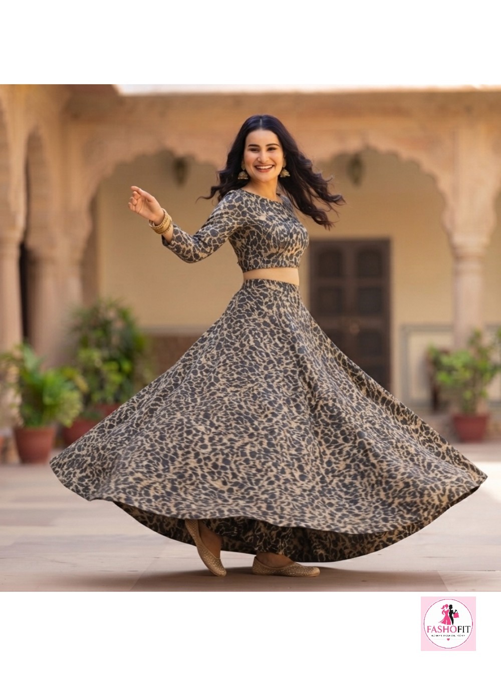 Pure Cotton Anarkali Kurta (Only Kurta)