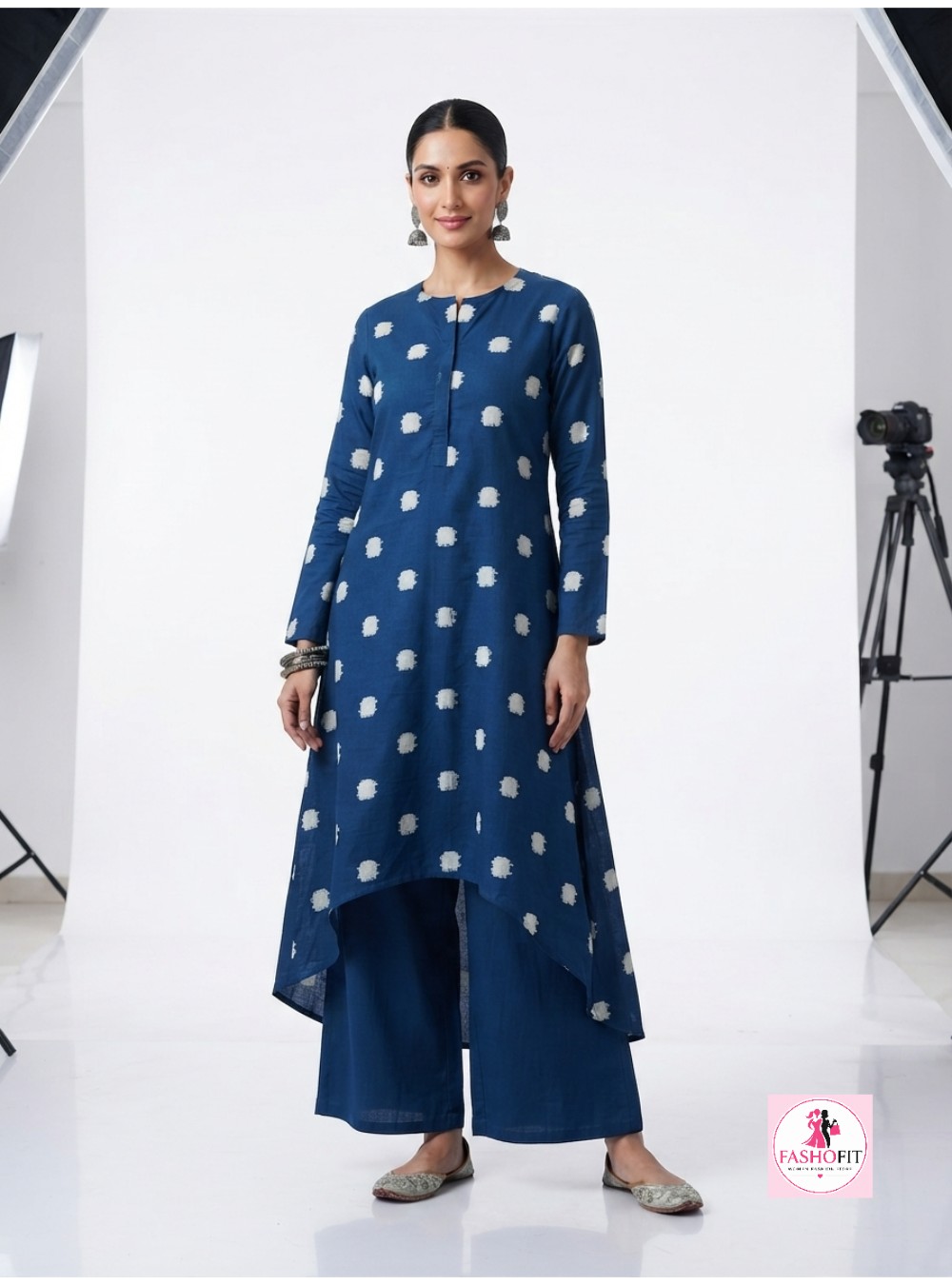 Trendy Casual Wear High-Low Cotton Kurti for Women