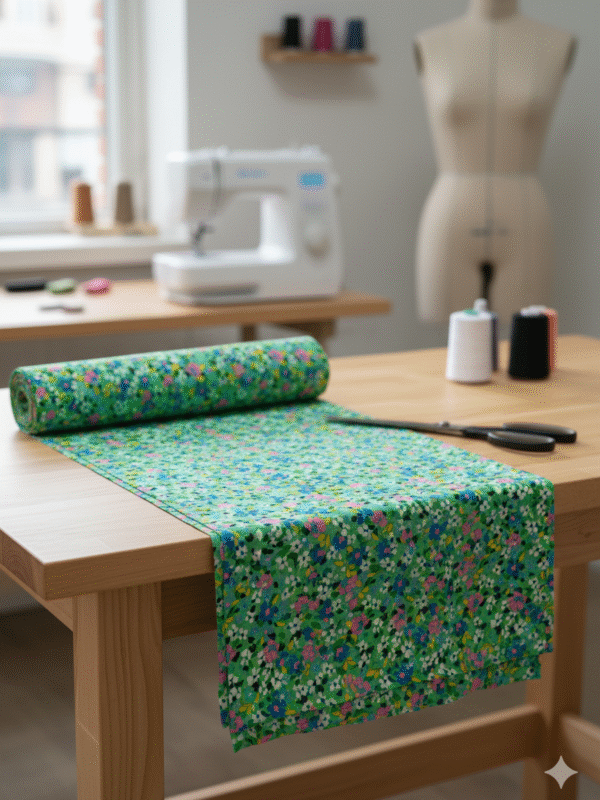 Summer Pure Cotton Printed Suit