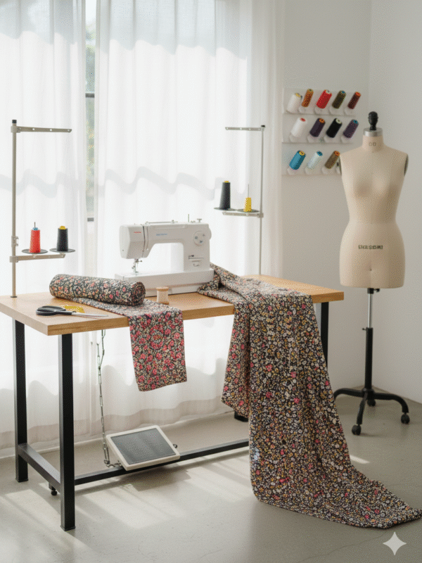 Summer Pure Cotton Printed Suit