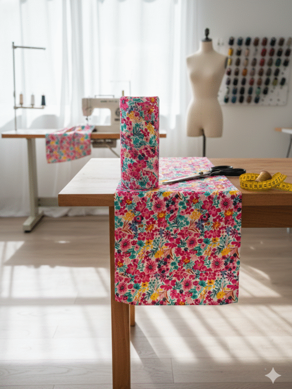 Summer Pure Cotton Printed Suit