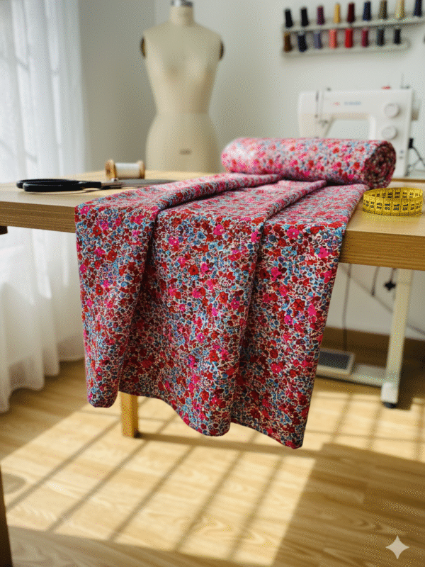 Summer Pure Cotton Printed Suit