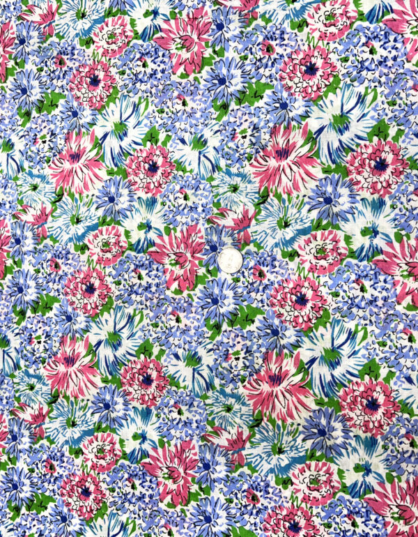 Summer Pure Cotton Printed Suit