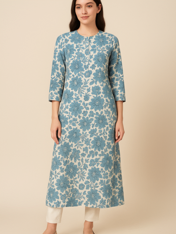 Long Kurti Fabric (Cambric Cotton)