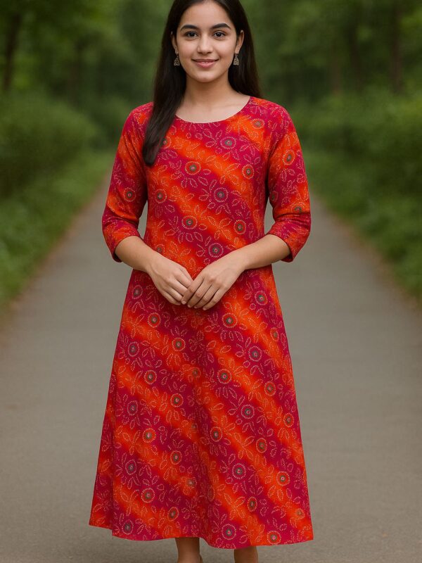 Long Kurti Fabric (Cambric Cotton)