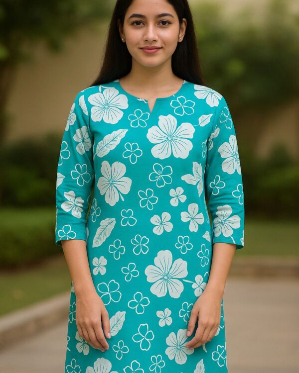 Long Kurti Fabric (Cambric Cotton)