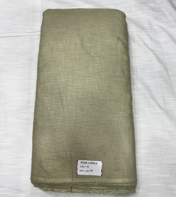 Linnen Cotton Dyed Fabric
