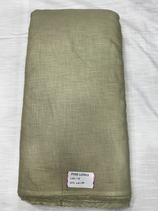 Linnen Cotton Dyed Fabric