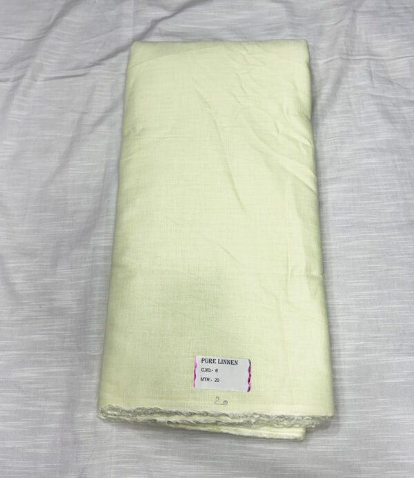 Linnen Cotton Dyed Fabric