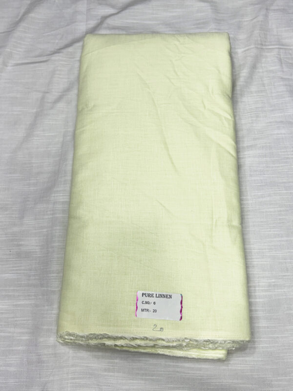Linnen Cotton Dyed Fabric