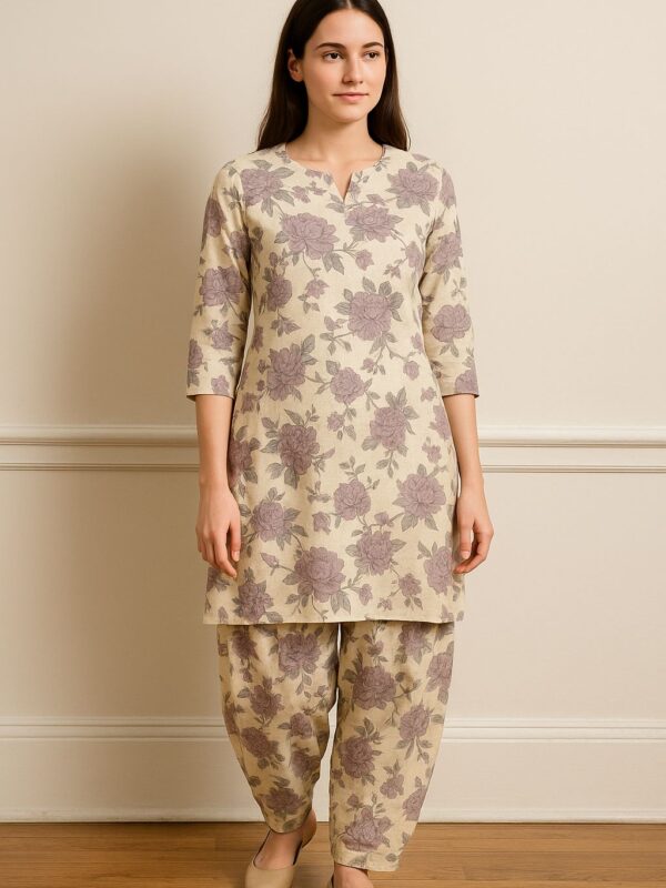 Khadi Cotton Suit Fabric