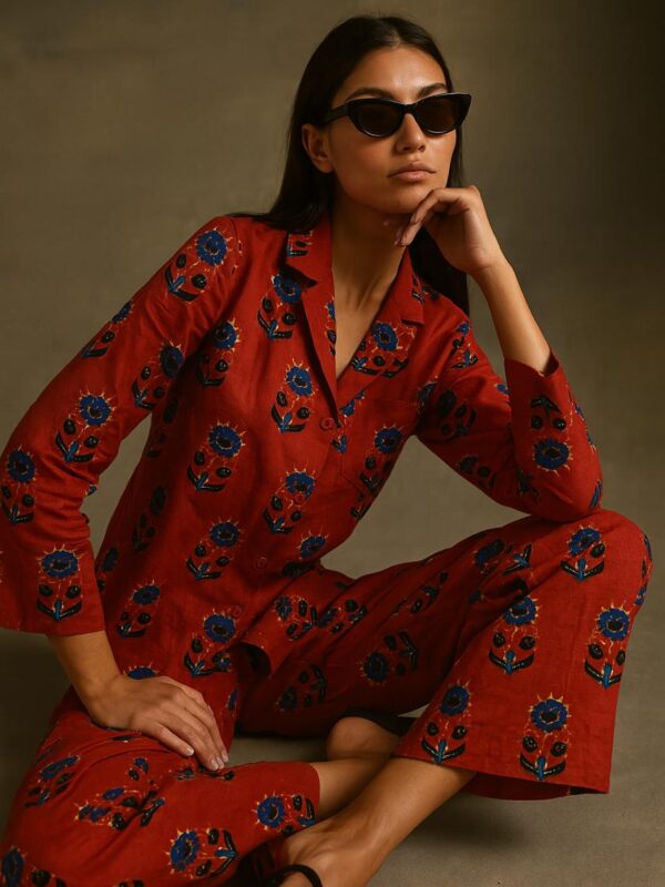 Printed Co-Ords Set (Cotton)