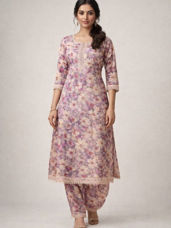 AK Tex Printed Woolen Suit (Fine Quality) (Copy) (Copy)